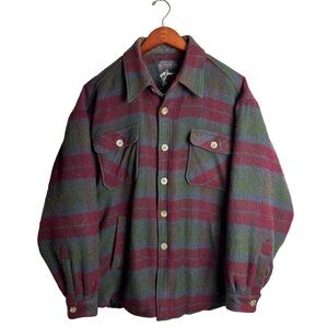 Vintage Flannel Jacket Old Cottage Inn Outerwear